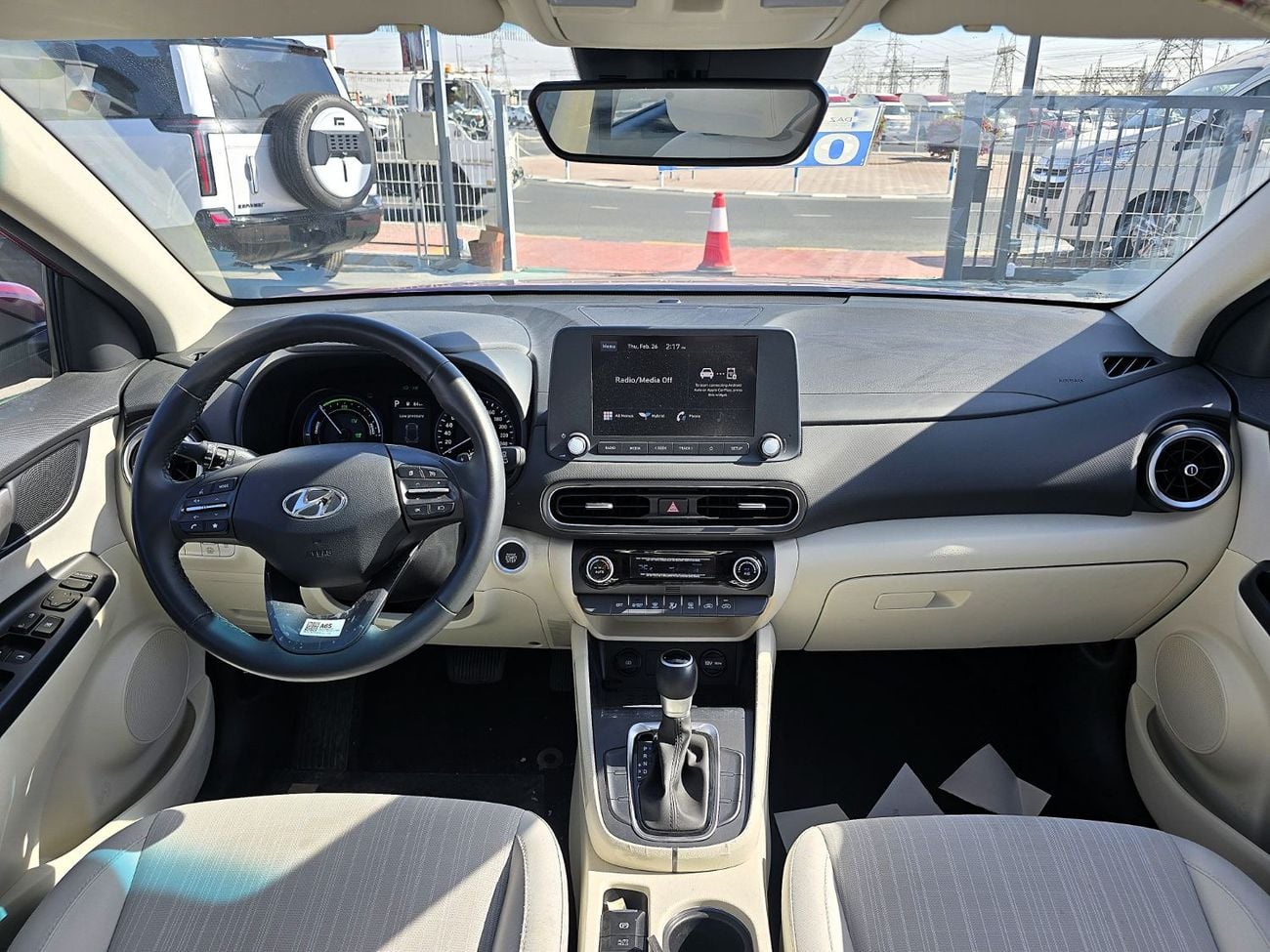 Hyundai Kona Hyundai Kona  Hybrid 1.6l SUV FWD 5Doors  Red Color 2023 Model