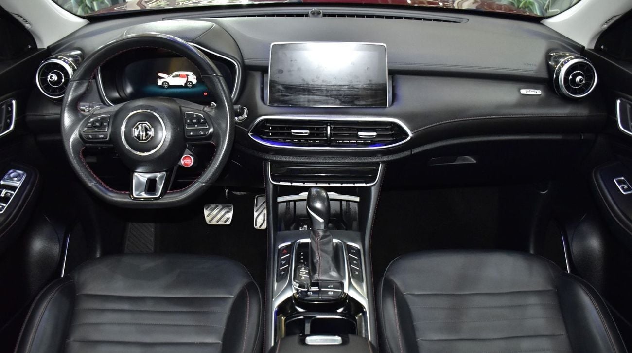 MG HS EXCELLENT DEAL for our MG HS Trophy ( 2021 Model ) in Red Color GCC Specs