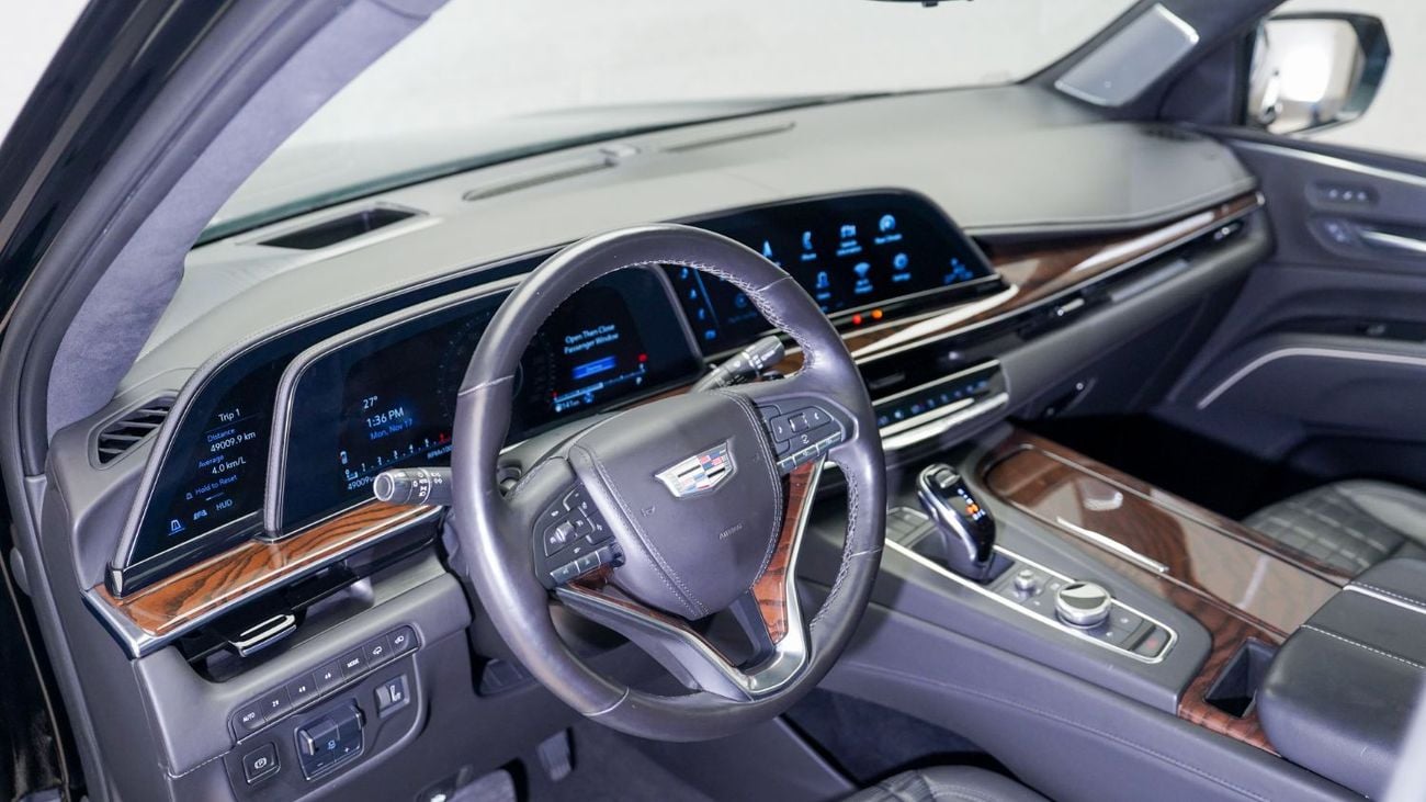 Cadillac Escalade Sport Platinum 6.2L AWD | AED 15,089 PM | Warranty March 2026 - Service March 2027 | GCC