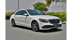 Mercedes-Benz S 450 G.C.C ORIGINAL PAINT UNDER WARRANTY