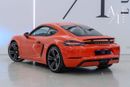Porsche 718 Cayman S 2.5L A/T 2018 Porsche 718 Cayman S, 2026 Porsche Warranty, Sport Chrono Package, Exclusive Manufak