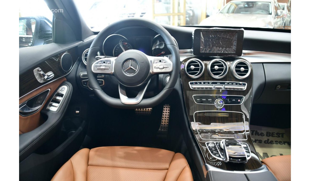 Mercedes-Benz C200 AMG 2019 5 years warranty 4 Years  Service GCC
