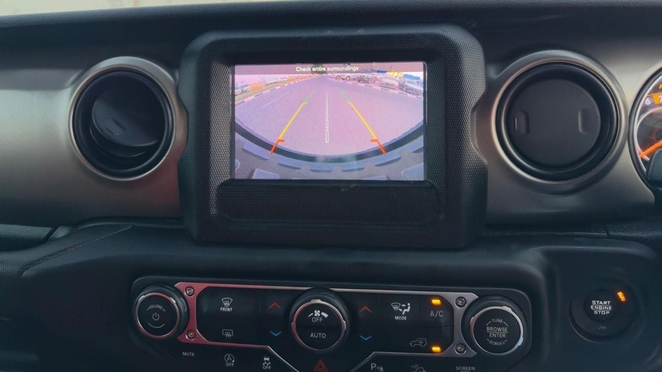 Jeep Wrangler NUDGE BAR WITH LED STRIP LIGHTS | 3.6L PETROL ENGINE | PUSH START | 2019 | RHD | AT | 4WD | REAR VIE