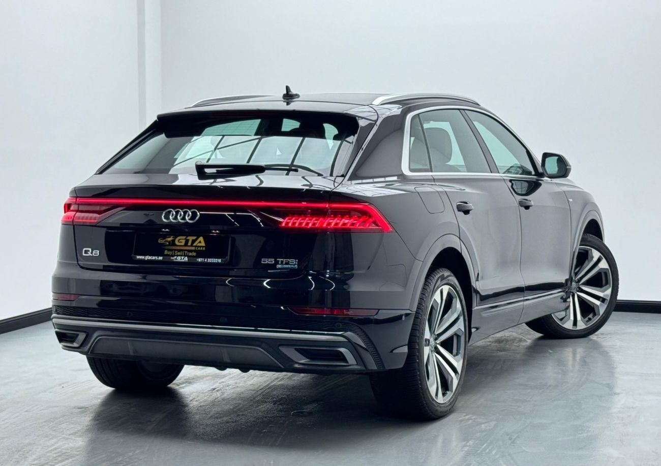 Audi Q8 55 TFSI quattro S-Line 3.0L (336 HP) 2019 Audi Q8 55TFSI Quattro S-line, Full Agency Service History