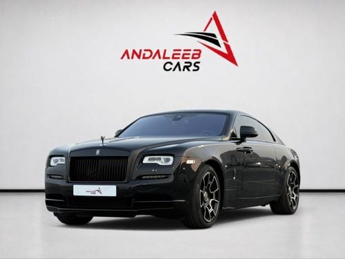 Rolls Royce Wraith STD AED 21,600 P.M | 0% DOWN PAYMENT | ROLLS-ROYCE WRAITH BLACK BADGE | FULL AGMC SERVICE HISTORY | 2020