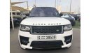 Land Rover Range Rover Autobiography خليجي مالك واحد تشيكات وكالة ابيض داخل احمر كيت SV وكالة