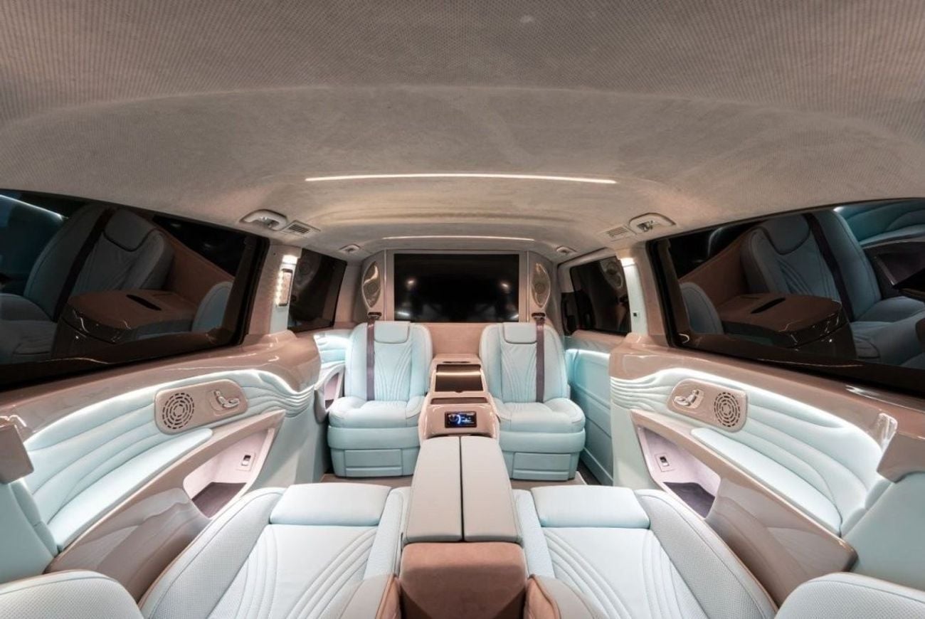 Mercedes Benz V300 AVANTGARDE ERTEX LUXURY CAR DESIGN CO. 30TH YEAR EDITION TIFFANY BLUE
