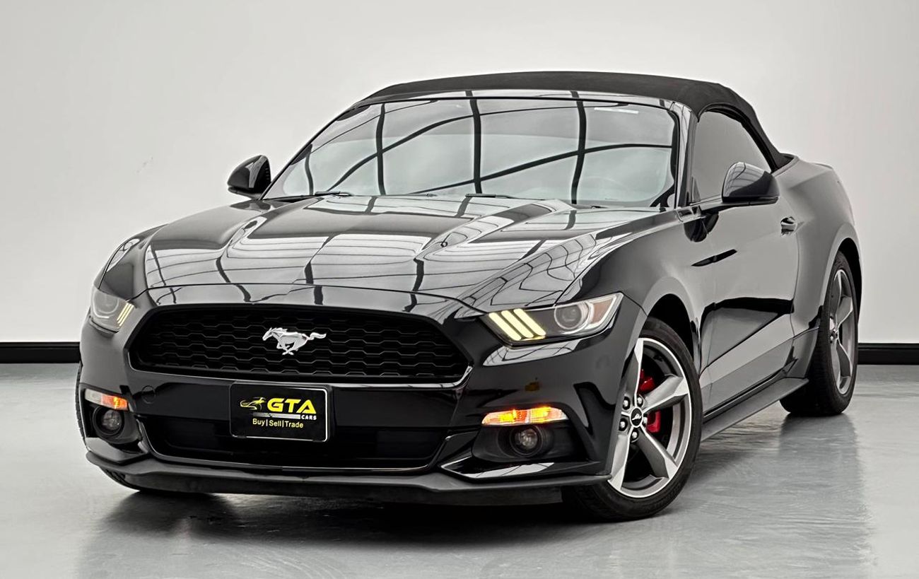 Ford Mustang 2017 Ford Mustang V6 Cabriolet, Super Clean, Excellent Condition, GCC