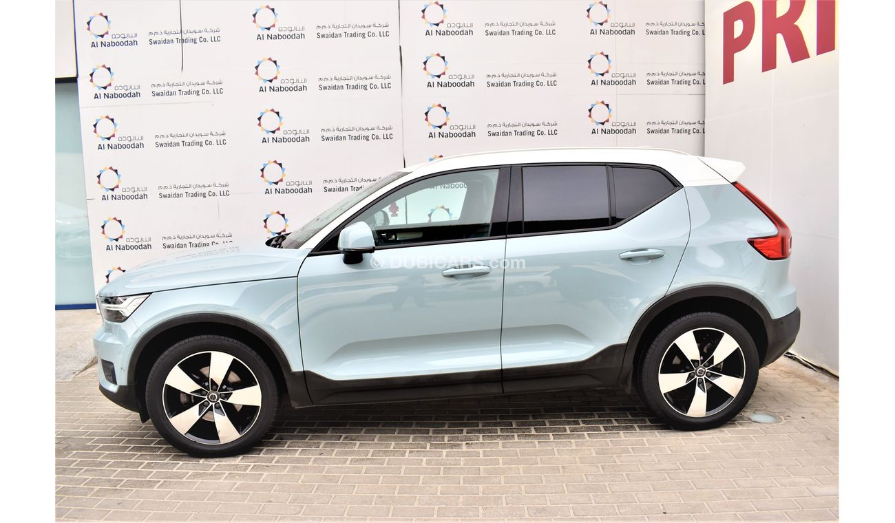 فولفو XC 40 AED 11759 PM | XC 40 T5 MOMENTUM AWD 2.0 AT FULL OPTION 2018 GCC DEALER WARRANTY
