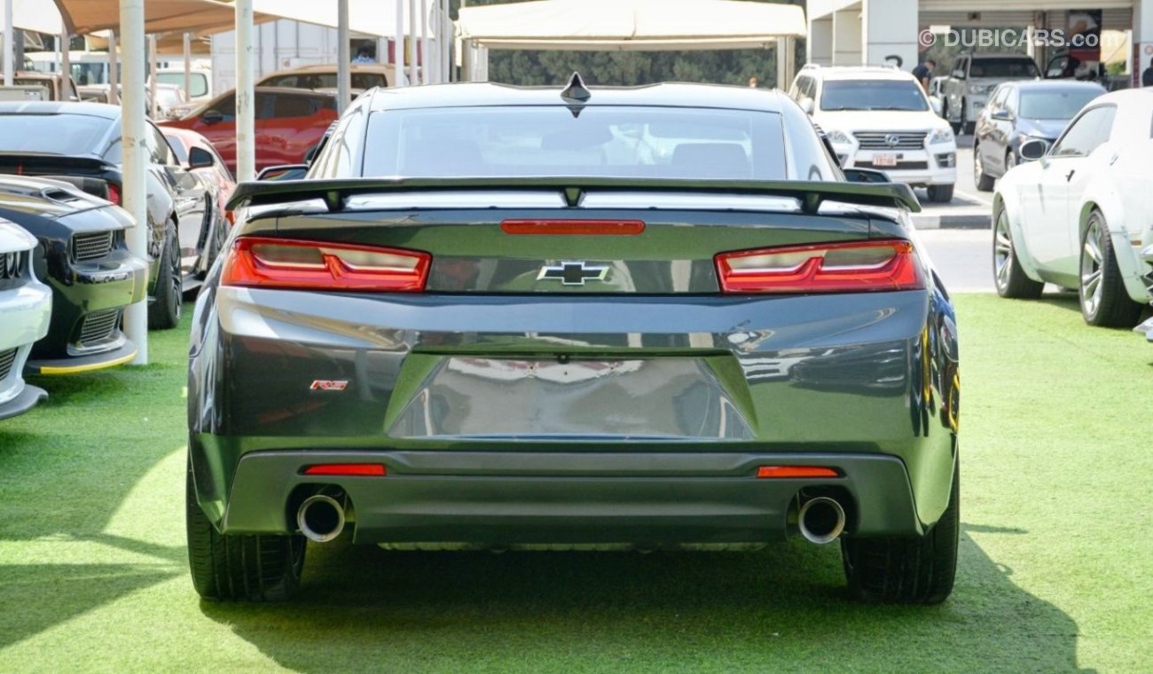 شيفروليه كامارو SOLD!!!!!Camaro RS V6 3.6L 2018/ ZL1 Kit/ Leather Interior/ Low Miles/ Excellent Condition