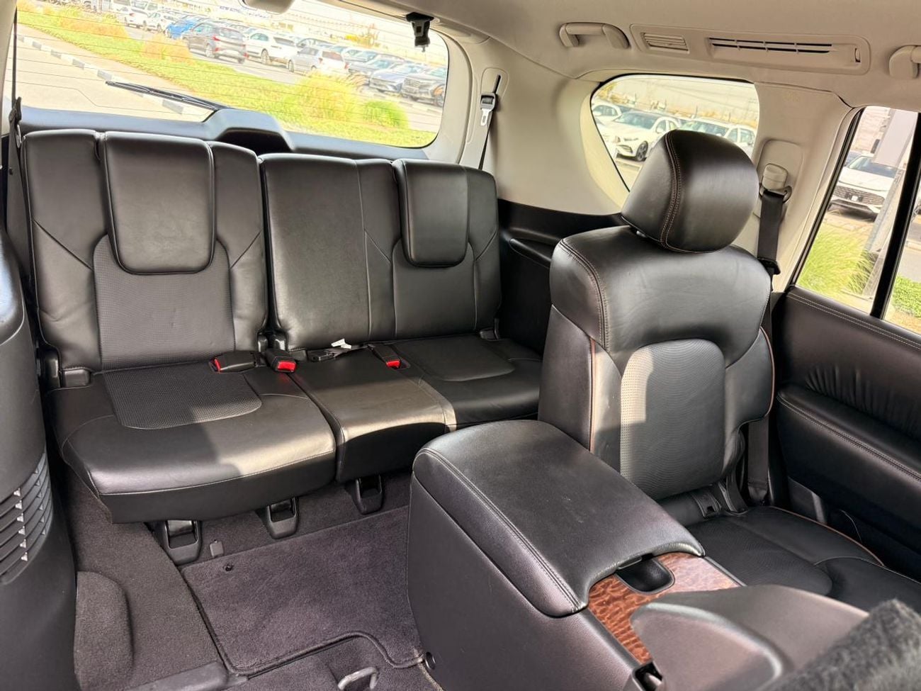 Nissan Armada Platinum edition with sunroof, 360 cameras
