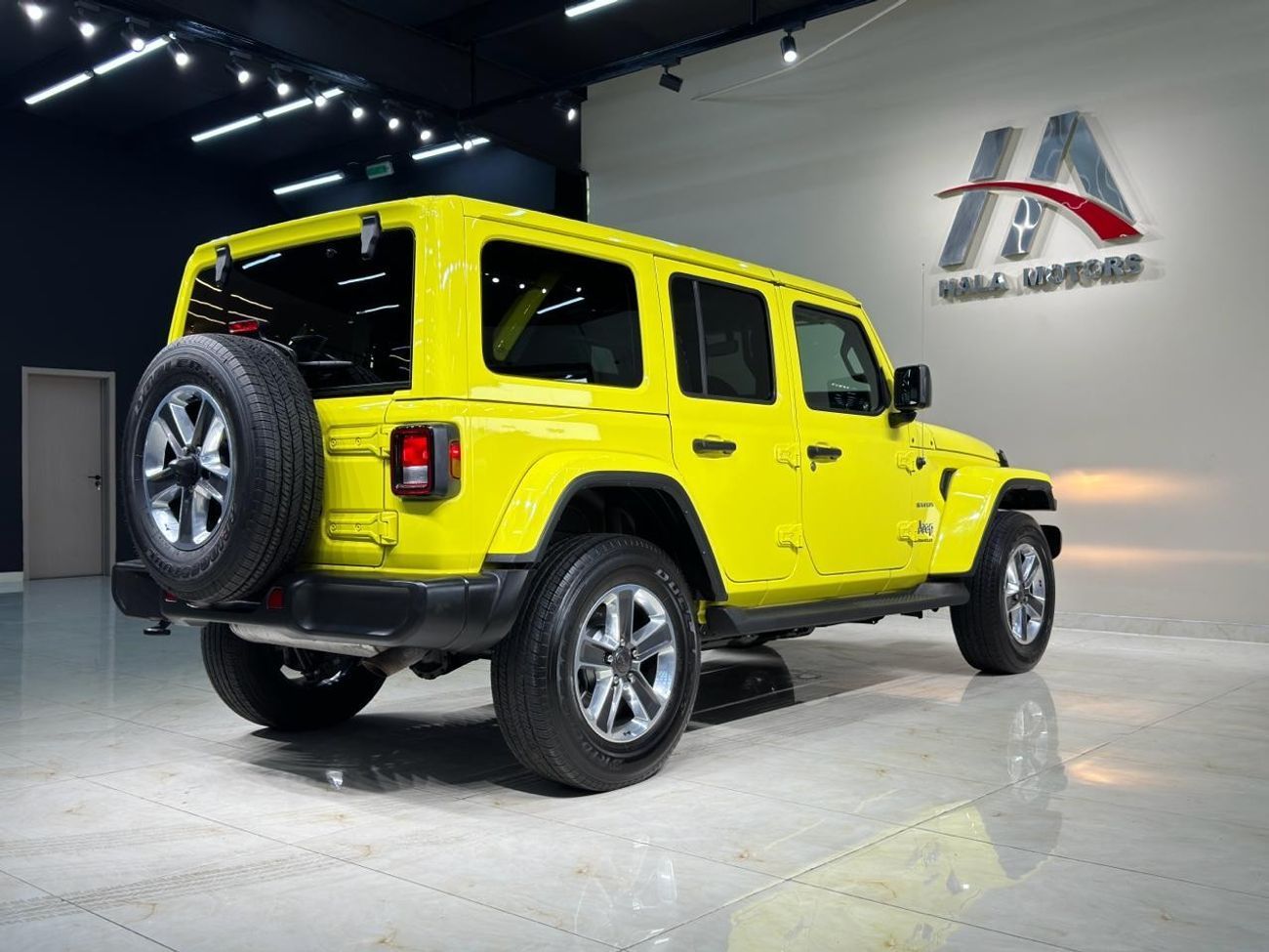 Jeep Wrangler Unlimited Sahara edition