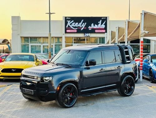 Land Rover Defender 110 X P400 3.0L | Monthly AED 5950/- | 0% DP | Blindspot | Leather Interior | # 92966