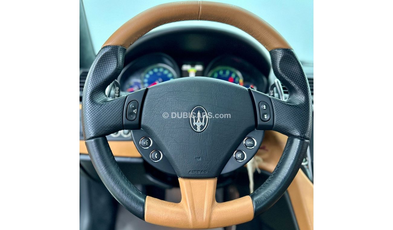 Maserati Granturismo Std 2014 Maserati Granturismo, Full Maserati Service History, GCC