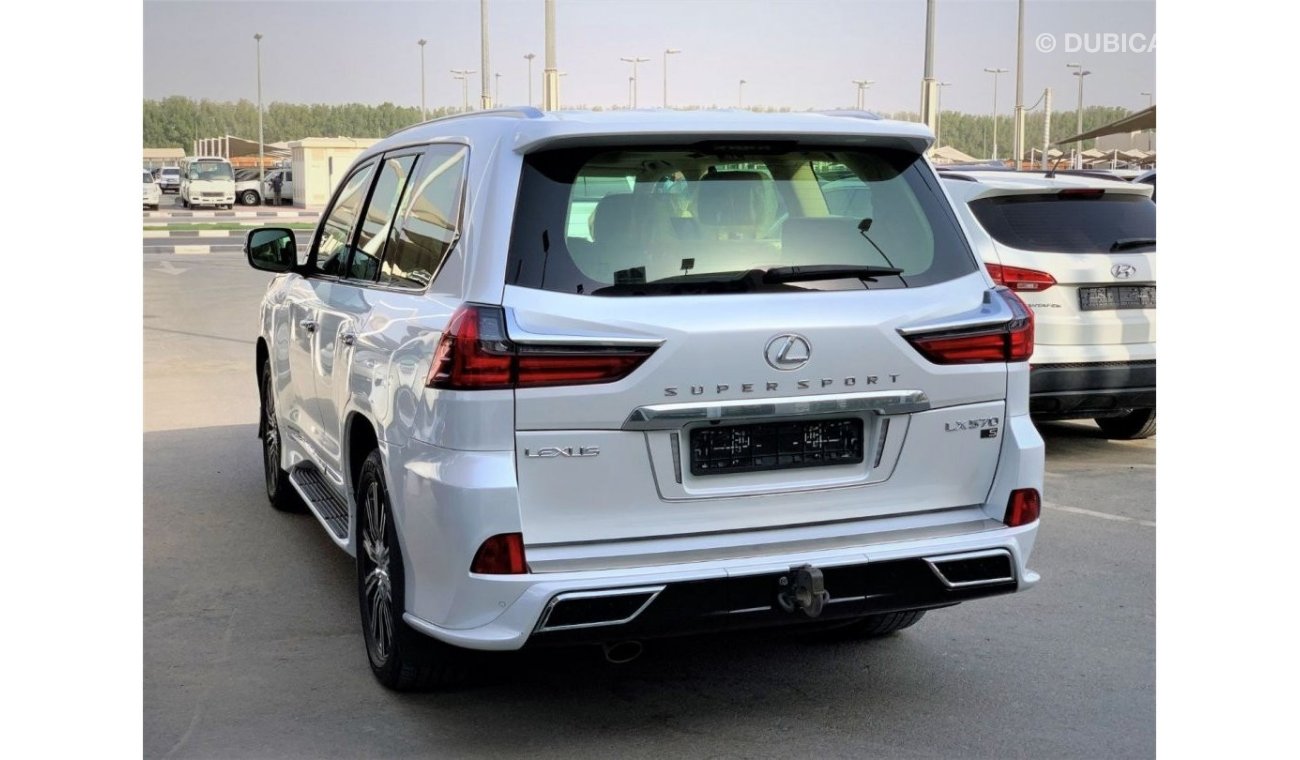 لكزس LX 570 Lexus LX 570 Super Sport 5.7L V8