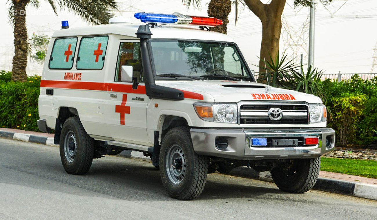 تويوتا لاند كروزر هارد توب LX 78 4.5 T-DSL , WITH AMBULANCE EQUIPMENT