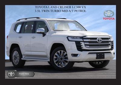 Toyota Land Cruiser #Am TOYOTA LAND CRUISER LC300 VX 3.5L TWIN TURBO MID A/T PTR 2025 Export Only