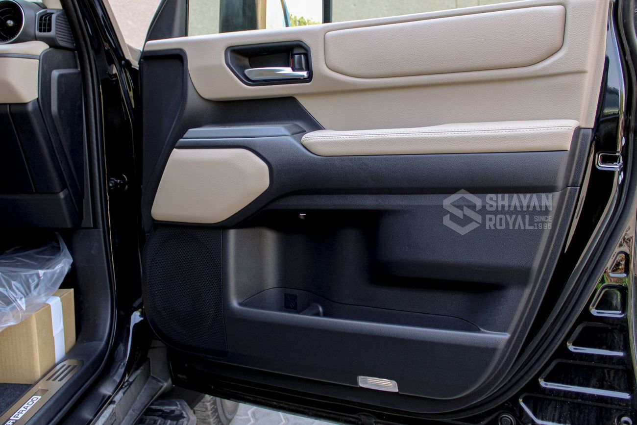 تويوتا برادو LHD 2.4L PETROL ALL ROUNDER FULL OPTION 4WD AT 7-SEATS | RADAR | 2025MY