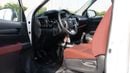 تويوتا هيلوكس 2025 Toyota Hilux Single Cab 2.7 - Super White Inside Red | Export Only