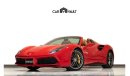 فيراري 488 Spider - GCC Spec - With Warranty and Service Contract