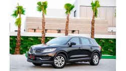 Lincoln MKX 1,858 P.M | 0% Downpayment | Perfect Condition!