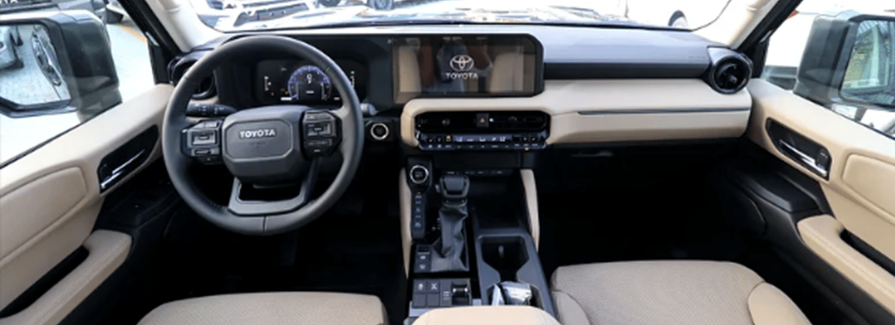 تويوتا برادو ECTJRD003 - 2025 Toyota Prado Mid Options R1 - 2.4L Petrol Auto - Black