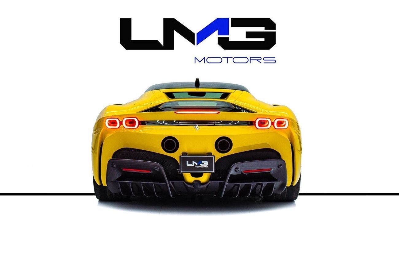 فيراري SF90 ستراديل SF90 STRADALE | WARRANTY | CARBON INTERIOR | TWO-TONE BODYWORK | RED BRAKE CALLIPERS.