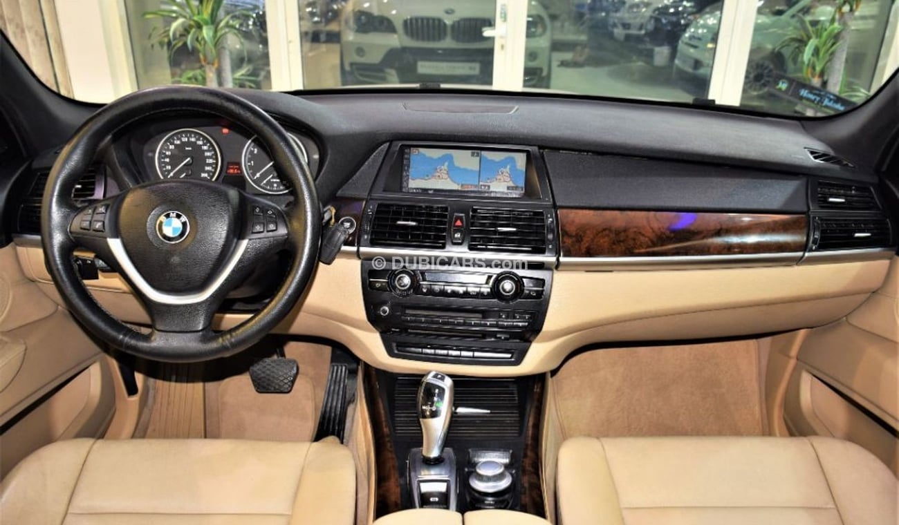 بي أم دبليو X5 ORIGINAL PAINT ( صبغ وكاله ) BMW X5 3.0 SI 2009 Model!! in White Color! GCC Specs