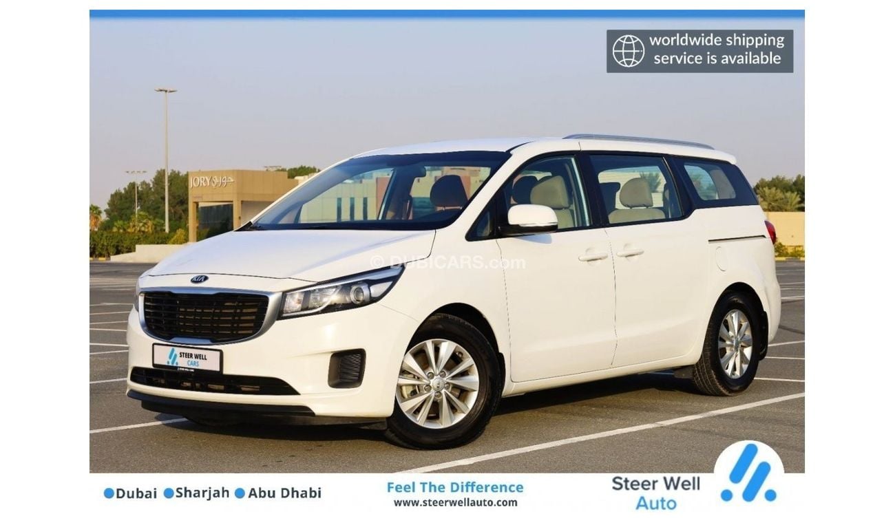 Kia Carnival | Grand Carnival | 8 Seater | 6 CYL | Excellent Condition | GCC Specs