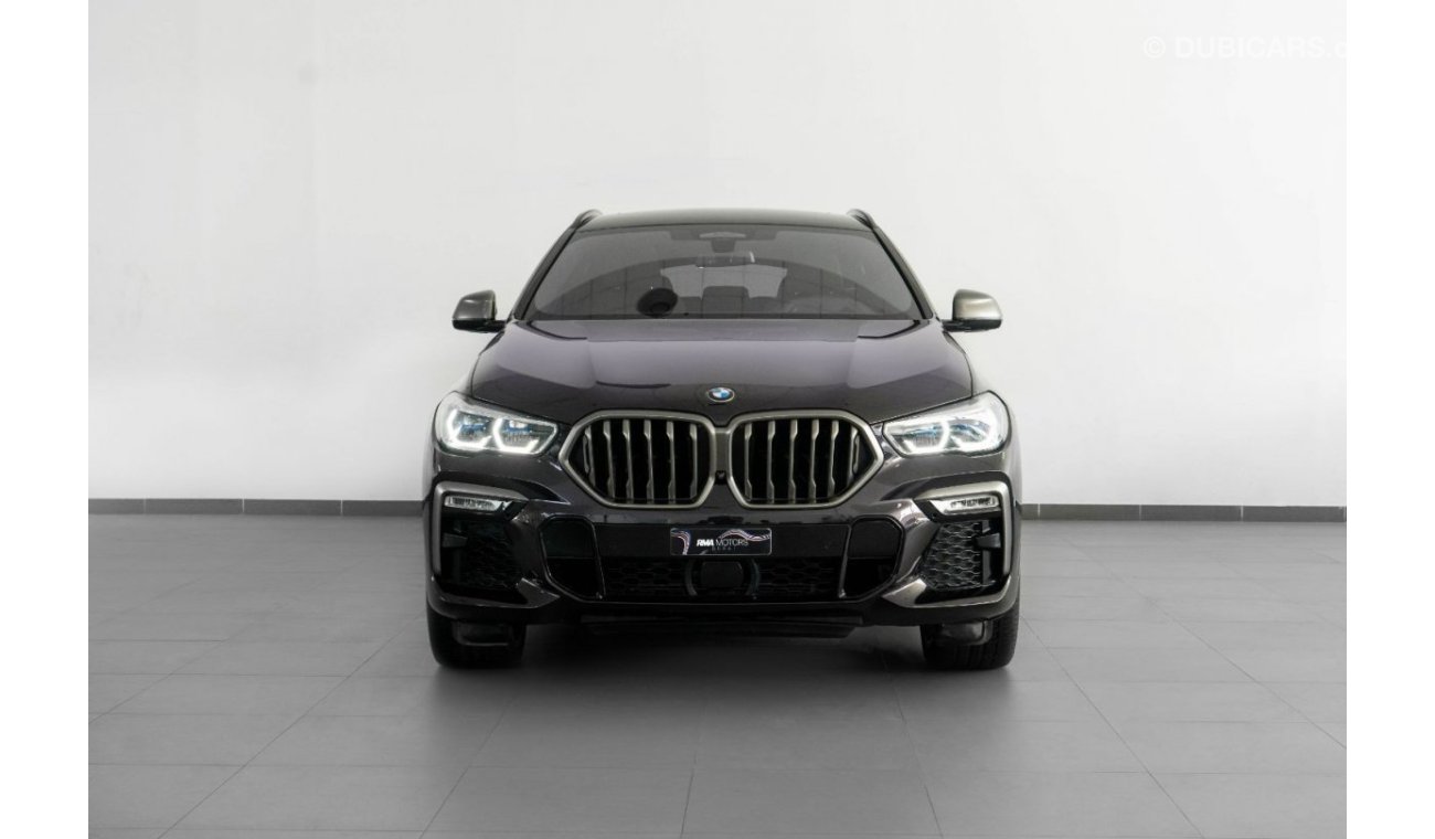 بي أم دبليو X6 50i M سبورت 2020 BMW X6 M50i 523hp / BMW Warranty & Service Contract / Ful Car PPF