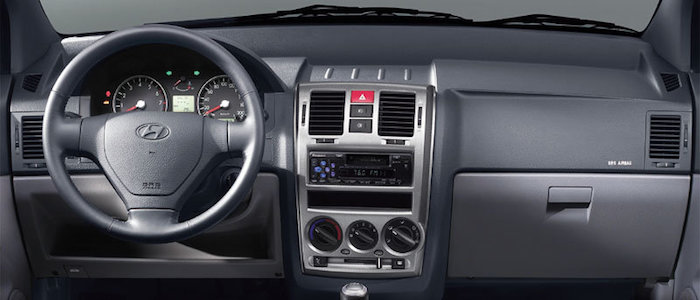 Hyundai Getz interior - Cockpit