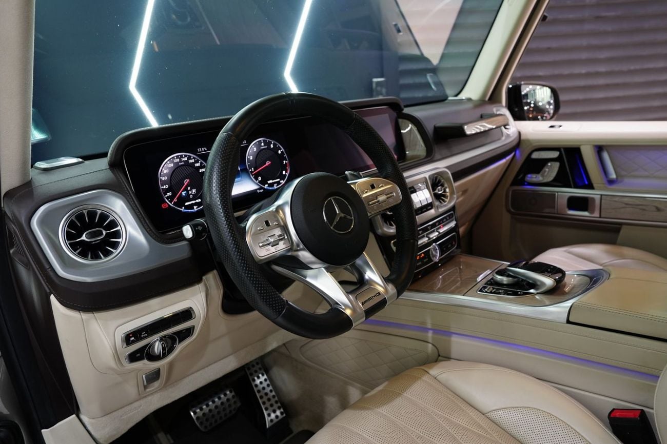 Mercedes Benz G63 AMG STD 2019 Mercedes-AMG G63 | Night Package | Wood Trim | Gargash Full Service History | GCC Specs!!