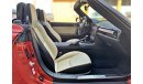 Mazda MX5 AGENCY MAINTAINED -  AGENCY WARRANTY - EXCELLENT CONDITION - CONVERTIBLE