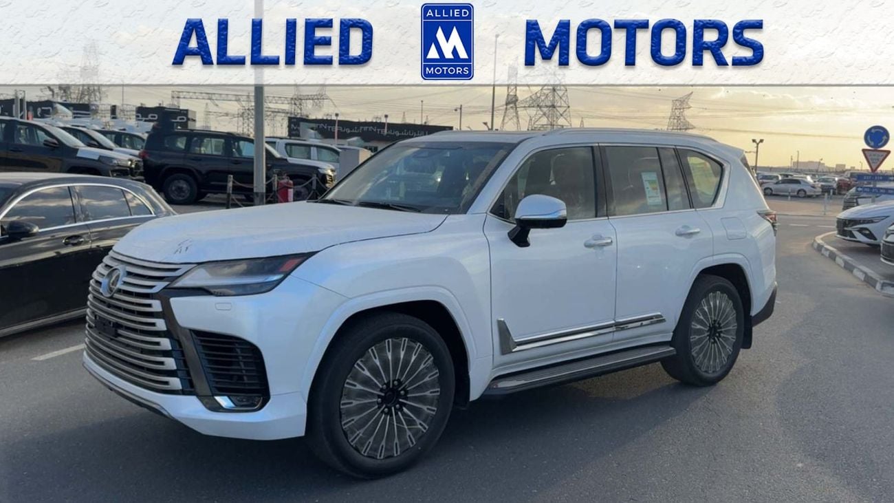 لكزس LX 600 2026 LEXUS LX600 3.5L VIP 25 SPEAKER"- 22"ALLOY BRAMD NEW 0KM