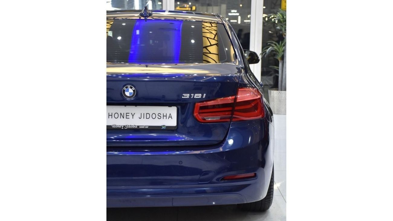 BMW 318i EXCELLENT DEAL for our BMW 318i ( 2018 Model ) in Blue Color GCC Specs