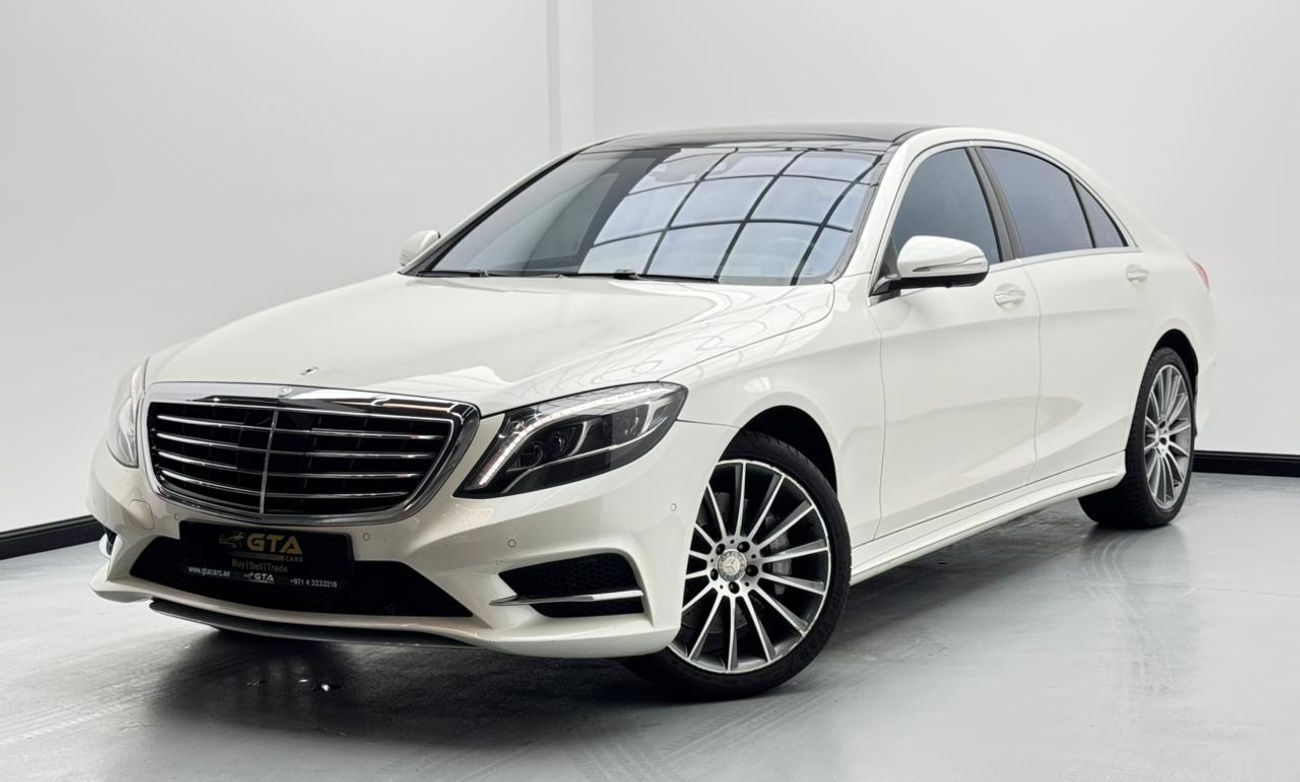 Mercedes-Benz S 500 AMG 4.7L 2015 Mercedes-Benz S500 AMG, Mercedes Service History, Excellent Condition, GCC