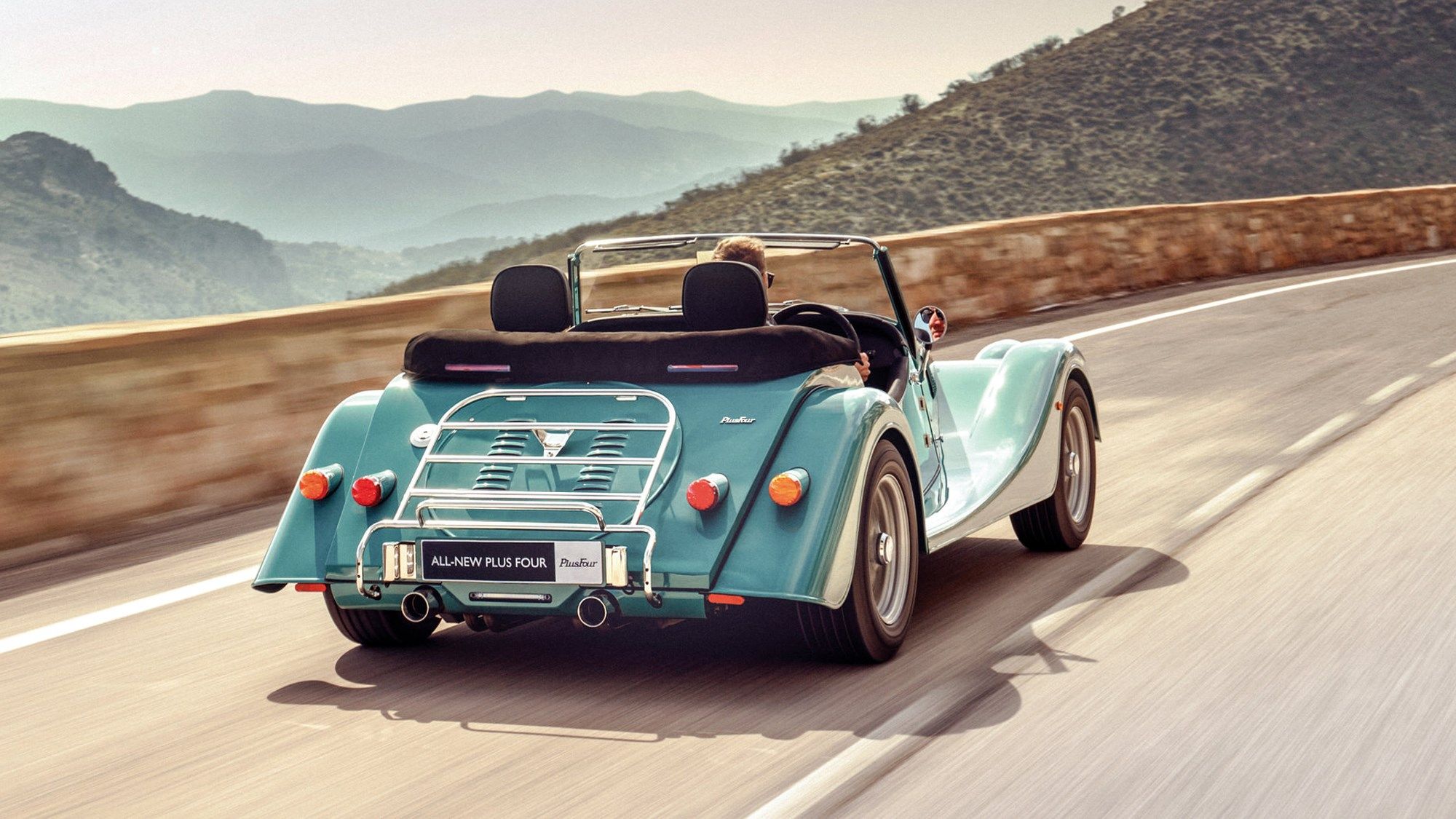 مورغان بلس 4 exterior - Rear Left Angled