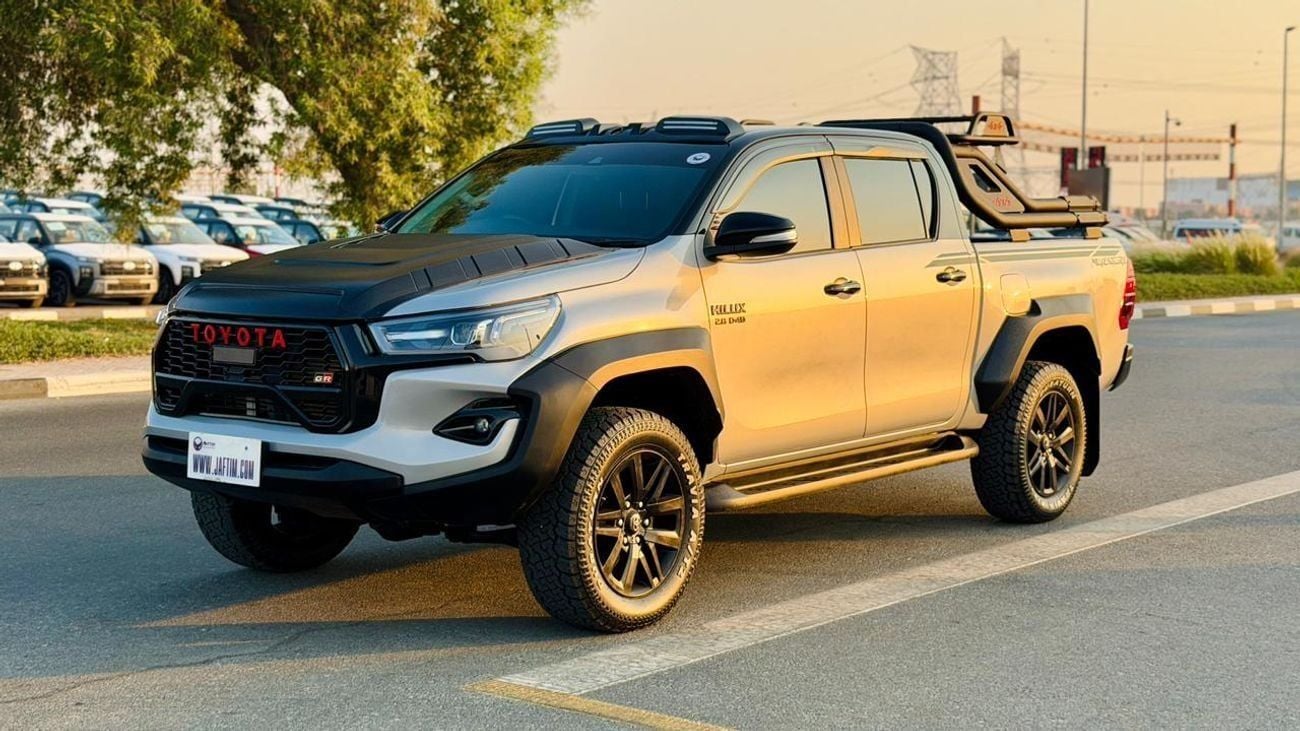 Toyota Hilux MODIFIED TO GR SPORTS | POWER SEATS | AUTOMATIC TRANSMISSION | 2023 | 2.8L DIESEL ENGINE | SILVER BO