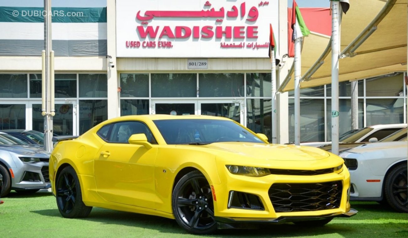 شيفروليه كامارو Camaro RS V6 2016/ ZL1 Body Kit/ Leather Interior/ Very Good Condition