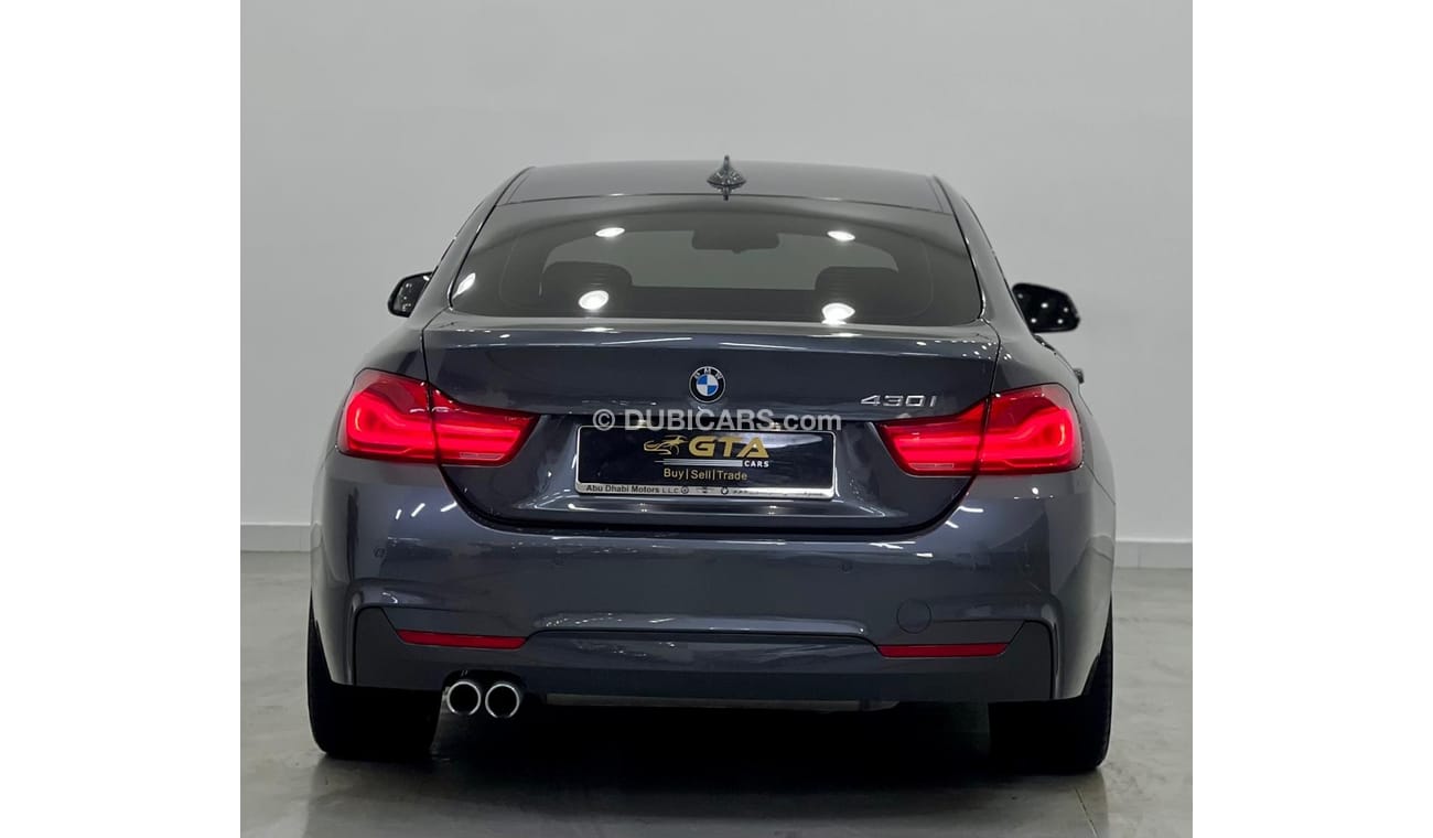 بي أم دبليو 430i 2018 BMW 430i Gran Coupe, 01/2024 Agency Warranty + Service Contract, GCC