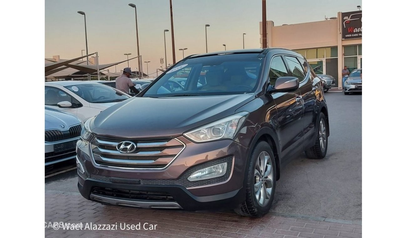 Hyundai Santa Fe GL GL هيونداي سنتافي 2014 خليجي V6 نظيفه جدا من الداخل والخارج بحالة الوكاله