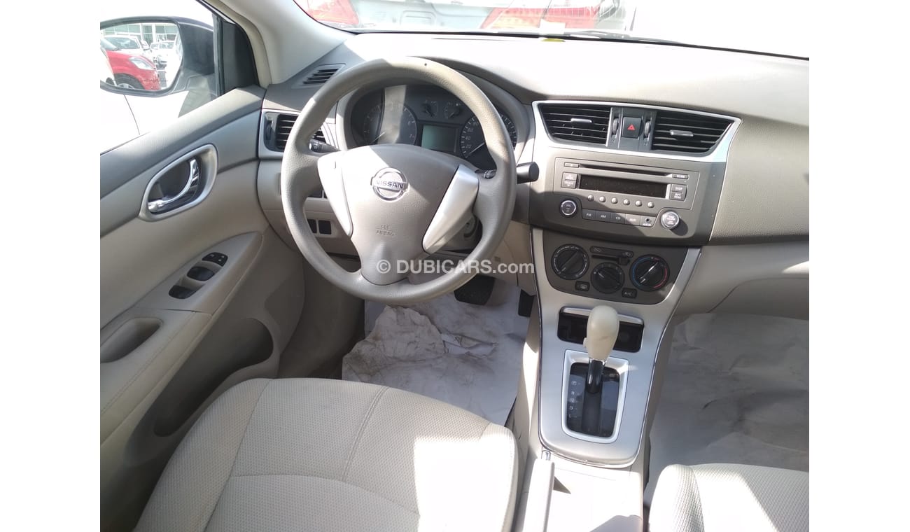 نيسان سنترا 2015 ابيض خليجى رنجات حالة وكالة بدون صبغ بدون حوادث ممتاذة ماشية قليل