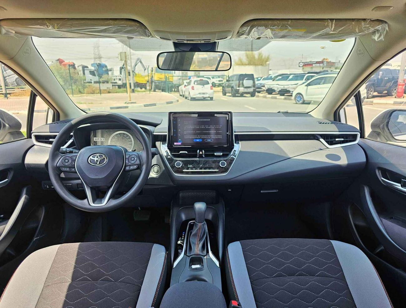 تويوتا كورولا ELITE 1.2L  A/T / PUSH START / SUNROOF / DVD + CAMERA (CODE # 67993)