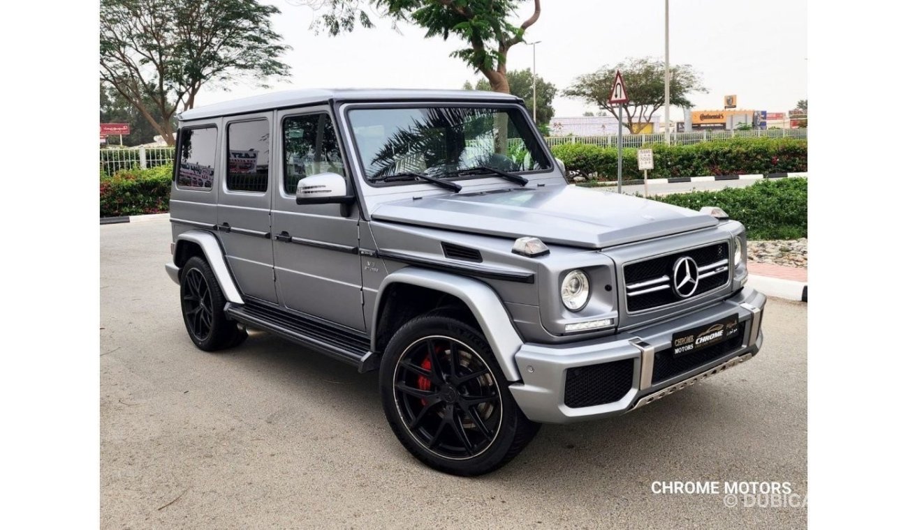 Mercedes-Benz G 63 AMG 2016 MERCEDES BENZ G- 63 AMG 5.5L V8 BI-TURBO GCC SPEC 536 BHP IN EXCELLET CONDITION