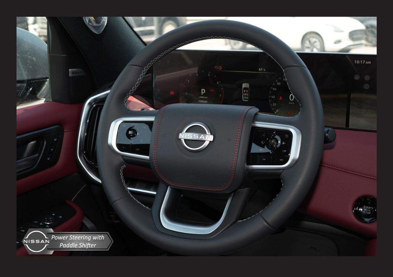 Nissan Patrol SE Platinum City 3.8L NISSAN PATROL SE PLATINUM 3.8L HI(i) A/T PTR 2025 Export Only