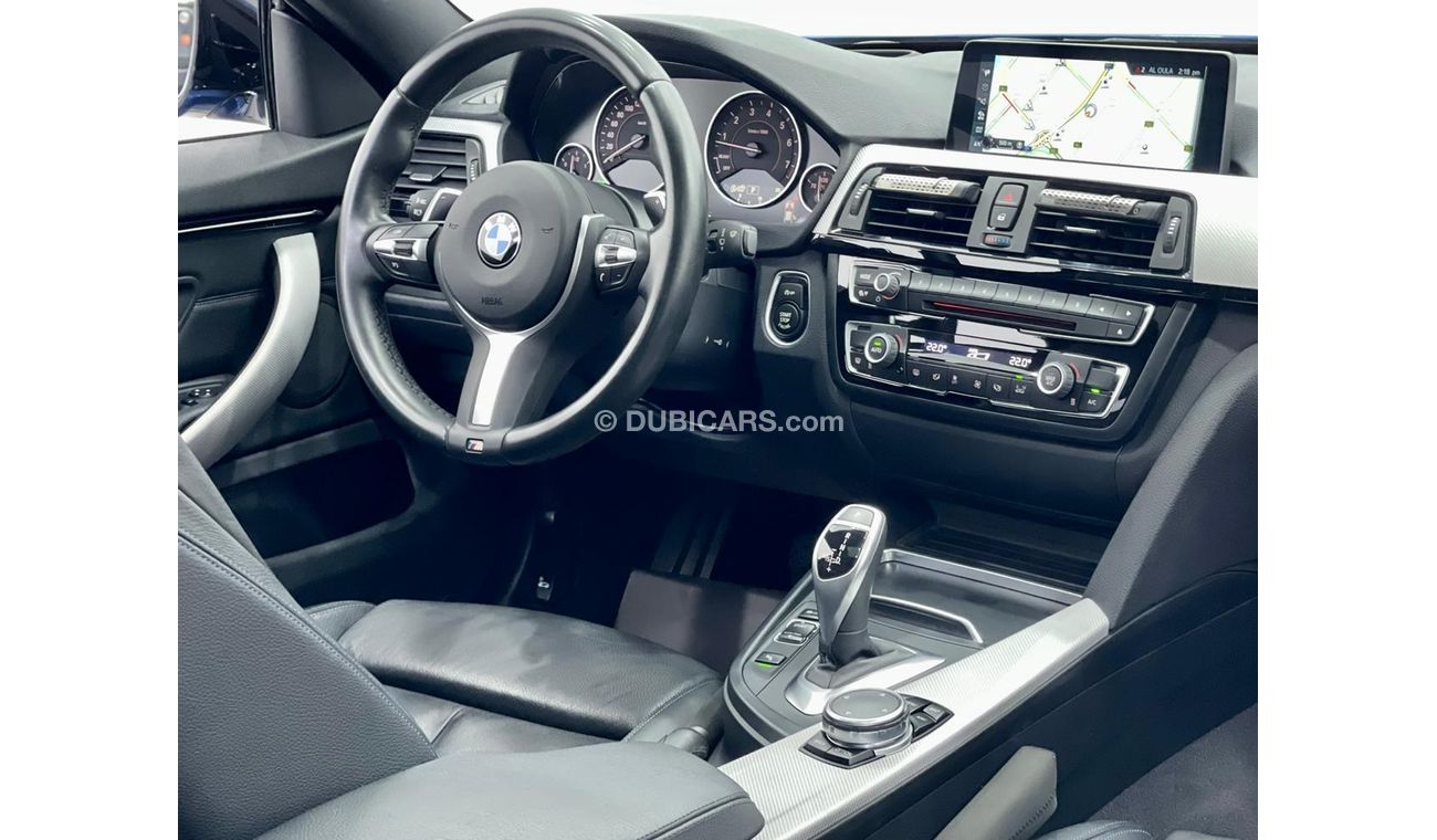 BMW 430i M Sport 2017 BMW 430i M-Sport Gran Coupe, BMW Service History, Warranty, GCC