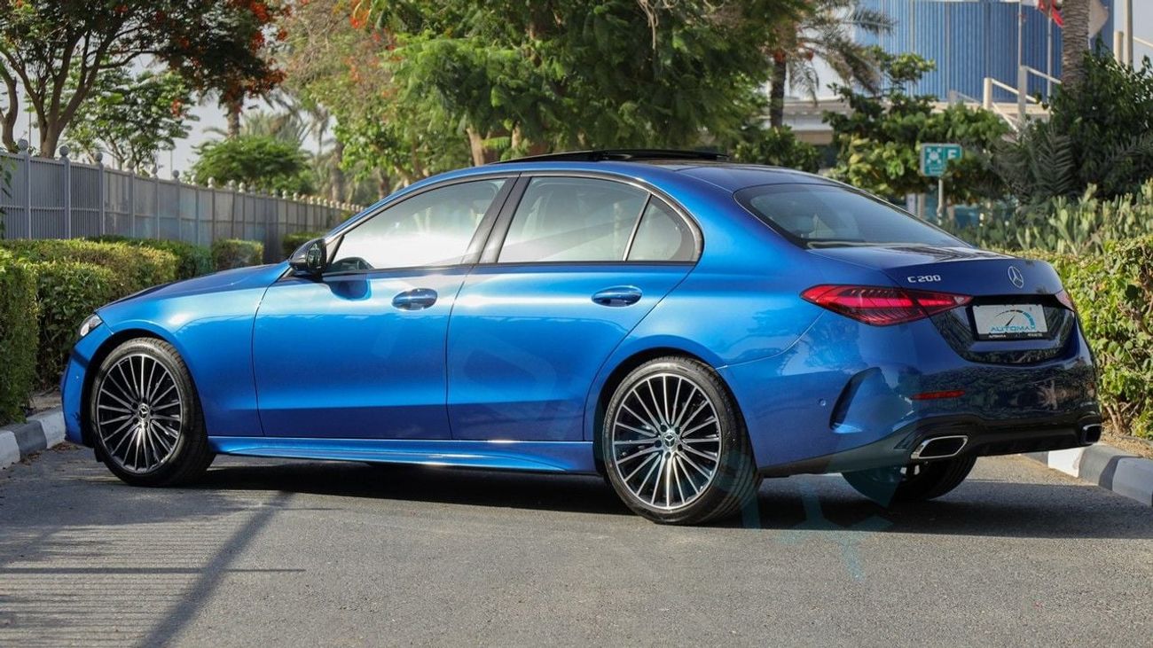 Mercedes Benz C200 (For Export , НА ЭКСПОРТ) AMG Premium EQ Boost 1.5L RWD GCC 0Km Без пробега