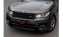 Land Rover Range Rover Sport HSE V8 | 3,444 P.M (4 Years)⁣ | 0% Downpayment | Perfect Condition!