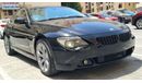 BMW 650i BMW COUPE