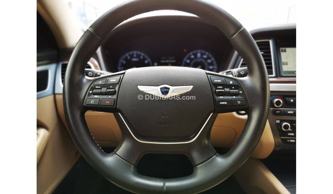 Hyundai Genesis 3.8L, 18' Alloy Rims, Push Start, Panoramic Roof, LED Fog Light, Driver Memory Seat, LOT-687